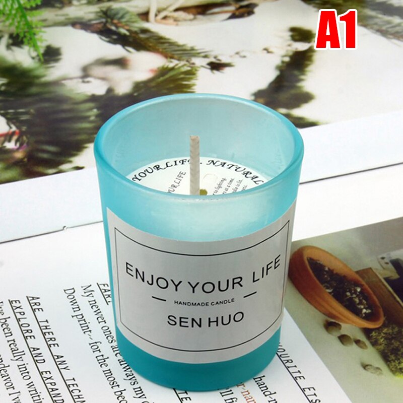 Velas de cera de boda velas aromáticas nórdicas decoración del hogar: A1