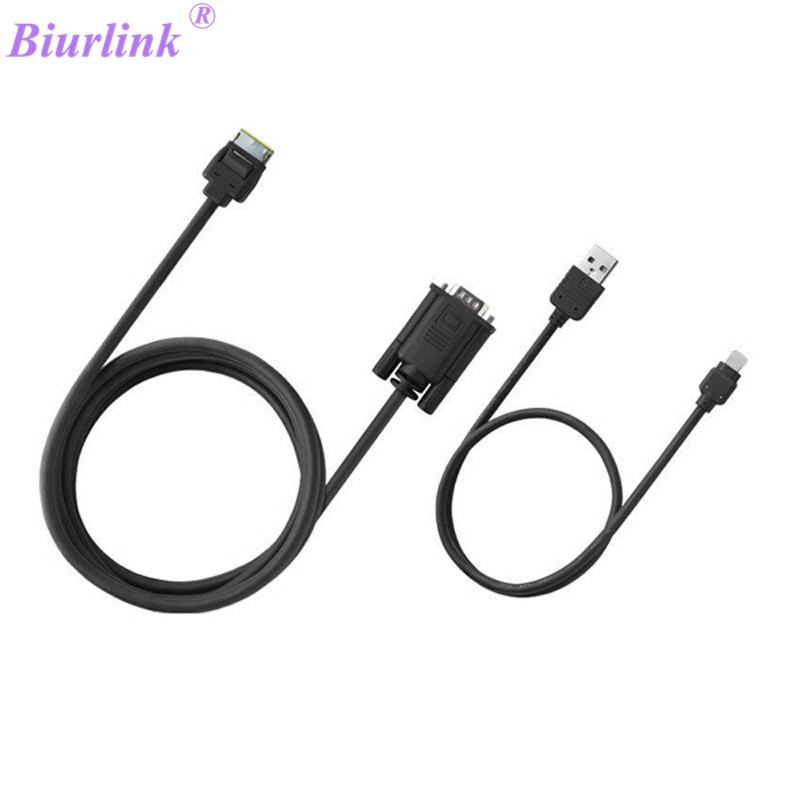 Biurlink CD-IV203 Vga Interface Kabel Bluetooth App-Radio Voor Pioneer Voor Iphone 5 5S 6 6S 78