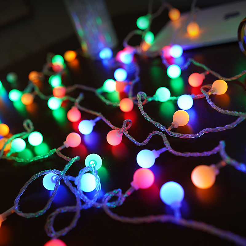 10M 6M 3M 1,5M Batterie Power Ball LED Lichterketten Girlande Lichter Außen Lampe Hochzeit Garten lichterkette Weihnachten Dekoration: green / 650W