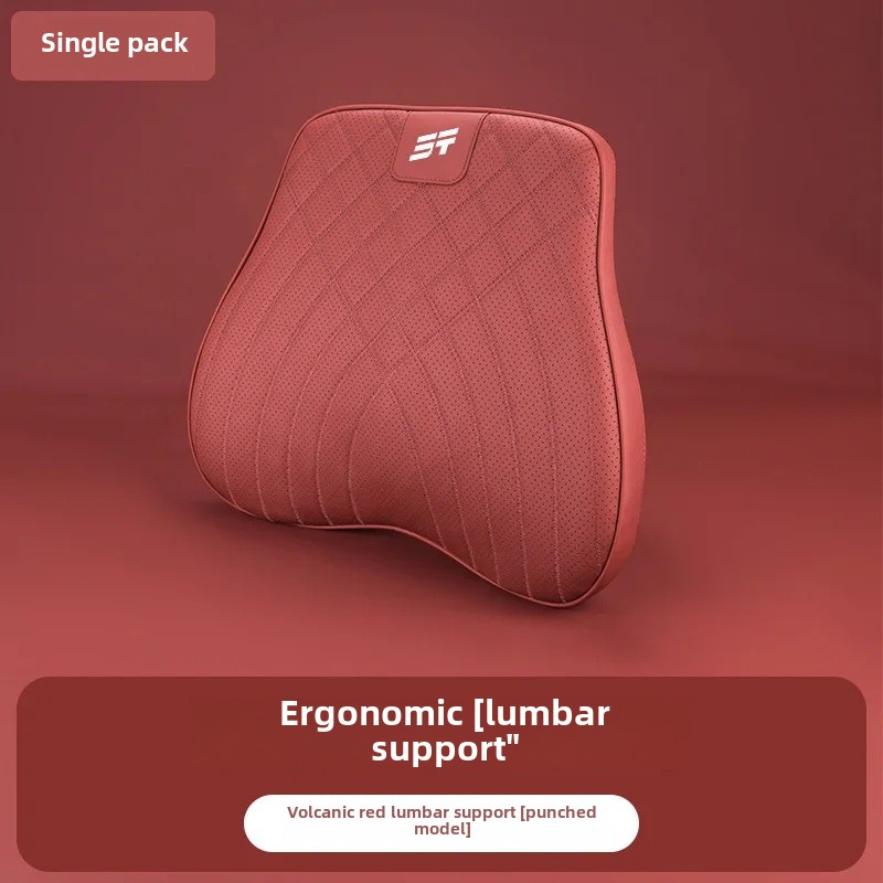 Poduszka podtrzymująca szyję podróżnika X70plus duża Góra morze król X90 zagłówek poduszka podtrzymująca talię akcesoria wewnętrzne dla Jietu C: Różowy