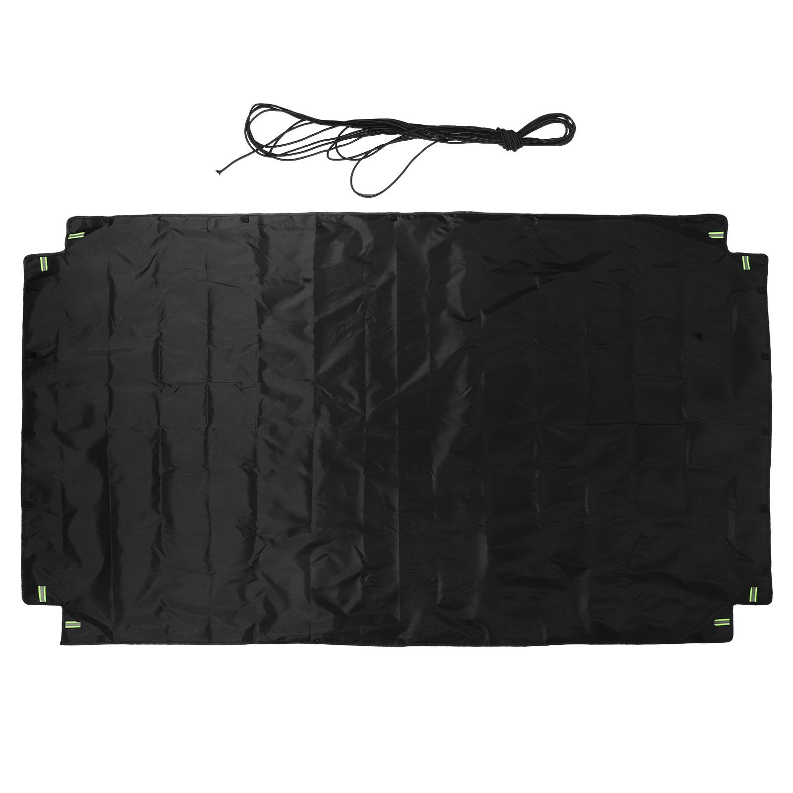 Trehjuling släpvagn presenning husbil vattentät utomhus oxford tyg nyttofordon tillbehör lastbilsflak överdrag skottkärra