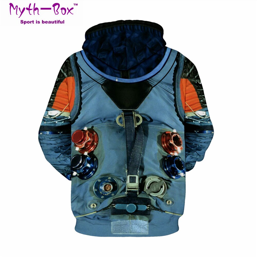 Vrouwen/Mannen Hooded Truien Unisex Sport Hoodies Spacesuit 3D Print S-5XL Running Sweatshirts Losse Fitness Sportwear Hip Hop Tops