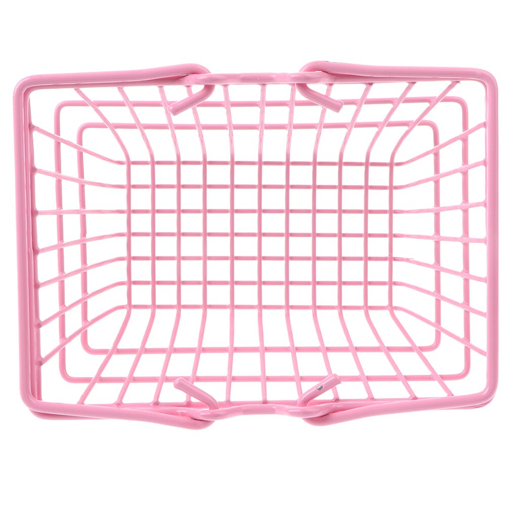 Pretend Play Boodschappen Mand Speelgoed Voor Opslag Keuken Spelen Voedsel Fruit Groente Kid Baby Developmental Game Roze S