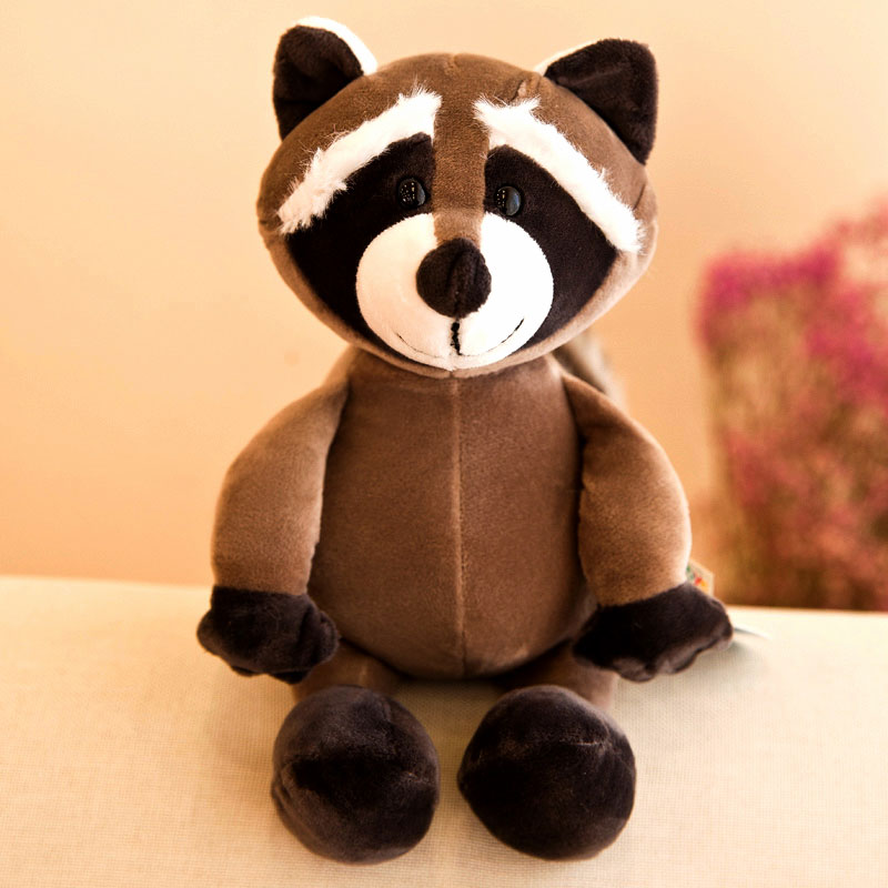, , imitatie leuke knuffeldier speelgoed leeuw fawn speelgoed jsq , kwaliteitsborging, giften: 35cm / Raccoon