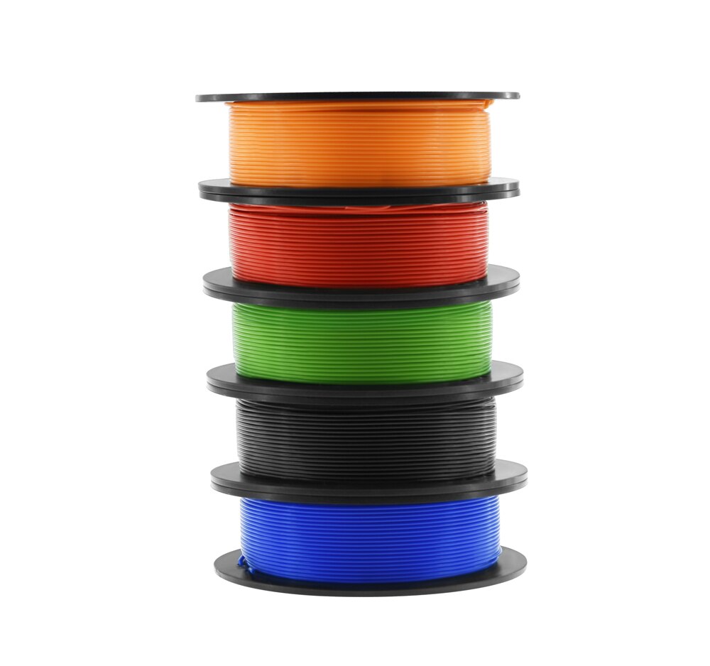 3D Printer 1.75mm PLA Filament 0.2KG Orange White Black Red Blue 3D Printer Parts For Creality Ender 3 Pro CR-10S Anycubic MegaX