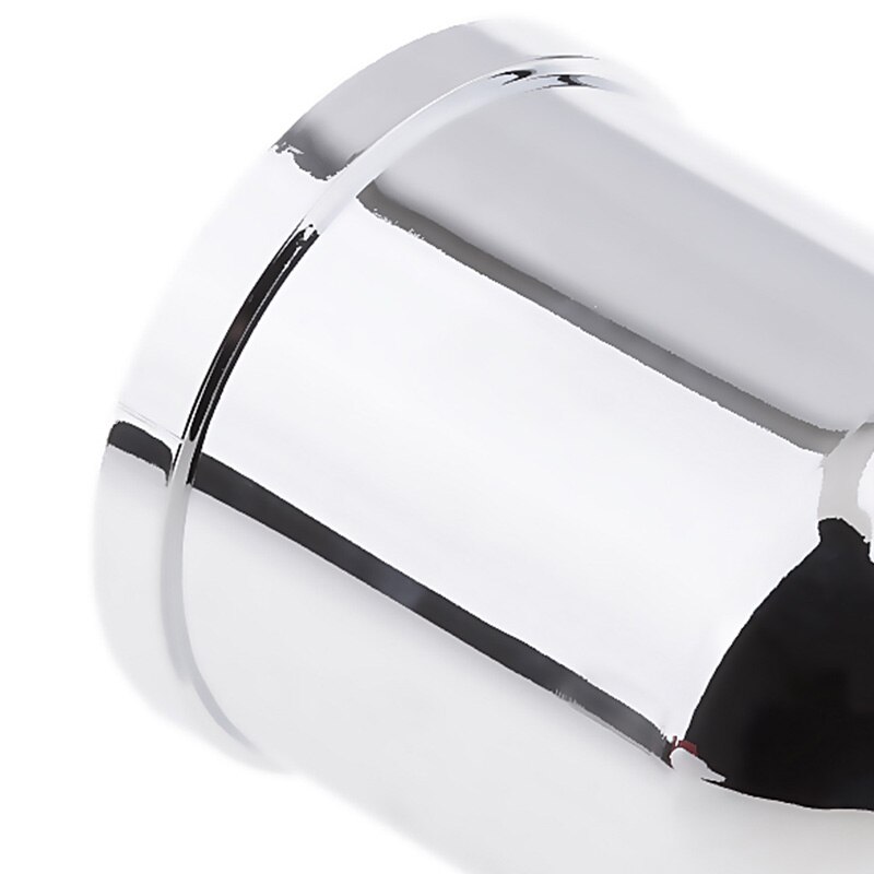 50mm krom plast dragstång kulkåpa bil dragkrok dragkula skydd passform 50mm dragkula svanhals för de flesta fordon bilar