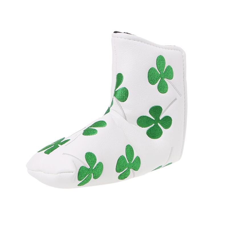 Clover Golf Putter Head Cover Headcover For Taylormade Ping White K43E