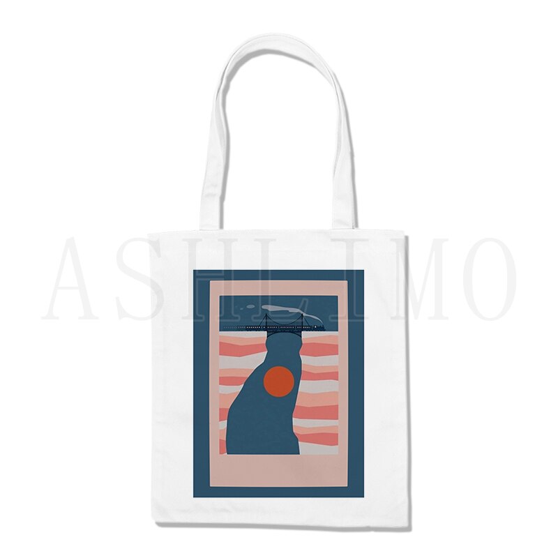 Kat Art Boodschappentas Bolsa Compra Plegable Jute Zak Bolsa Shopper Bolso Winkelen Handtas Tas Tote Herbruikbare Netto Ecobag Cabas: C393