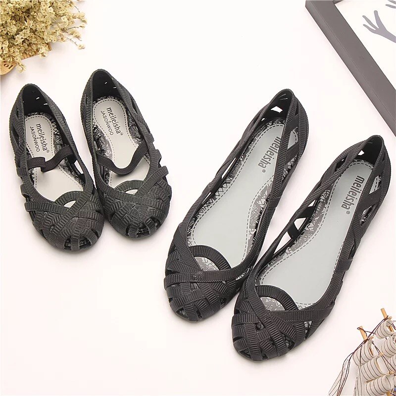 Mini Melissa Schoenen Vrouwen Jelly Sandalen Melissa Meisjes Jelly Sandalen Antislip Sandalen Ouder-Kind Schoenen Strand sandalen