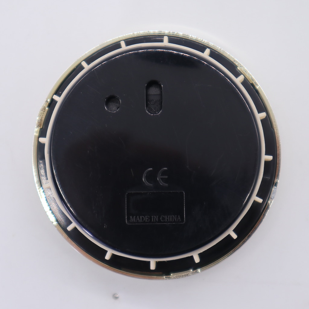 70mm Dial Black Roman Numeral Quartz Clock Insert Movement With Silver Color Trim Plastic Clock Repair Tools