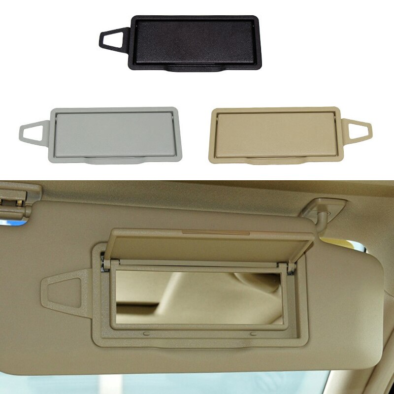 Auto Zonnescherm Visor Make-Up Cosmetische Spiegel Cover Links/Rechts Zonneklep Spiegel Voor Mercedes-Benz W204 X204 E/Glk Klasse