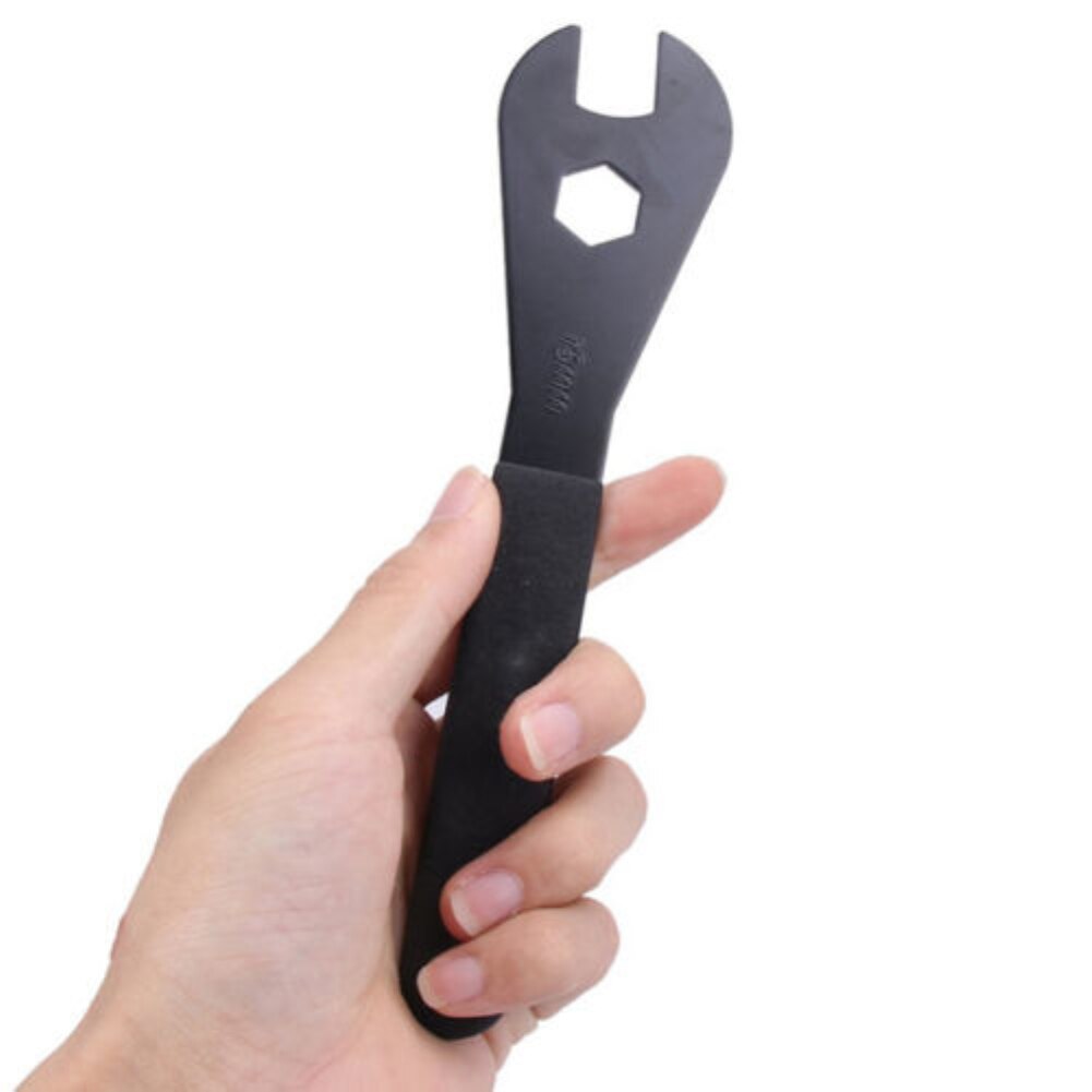 13/14/15/16/17/18mm Flexible Ratchet Action Wrench Spanner Nut Tool Cone Spanner Wrench Spindle Axle Bicycle Bike Repair Tool