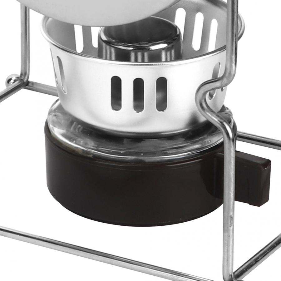 Mini manuel rustfrit stål husholdnings kaffebønner stegemaskine diy kafferister med håndtag cafe