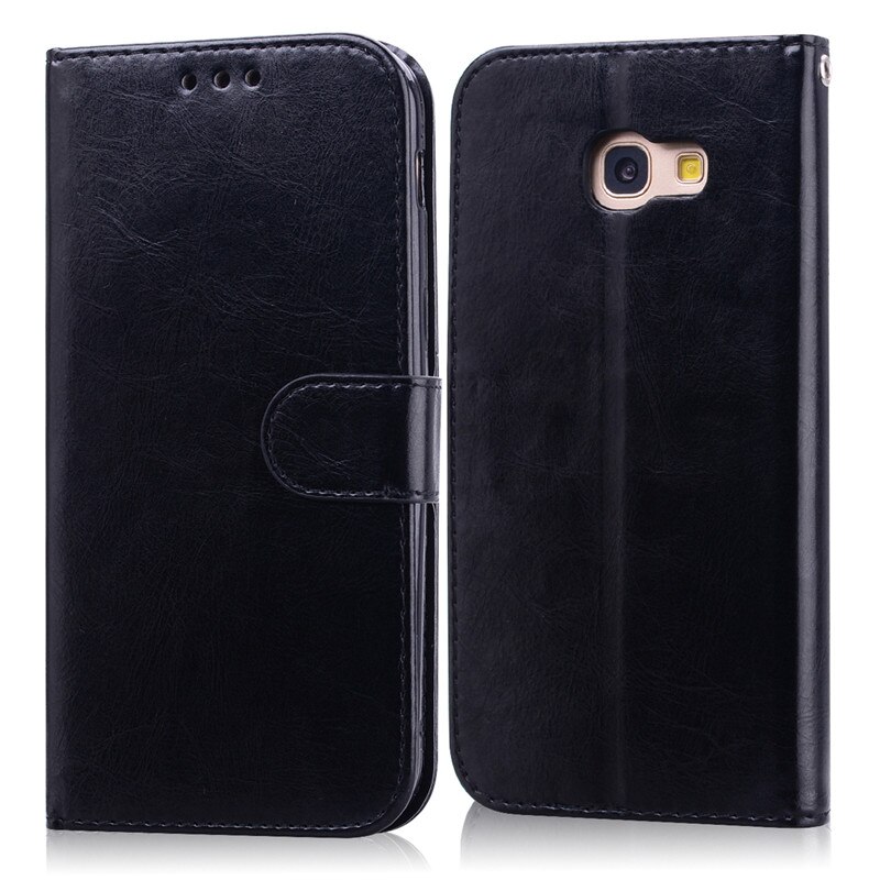 Voor Samsung Galaxy A7 Case Galaxy A7 Cover Luxe Leather Flip Case Voor Samsung Galaxy A7 SM-A720F/Ds Telefoon Case