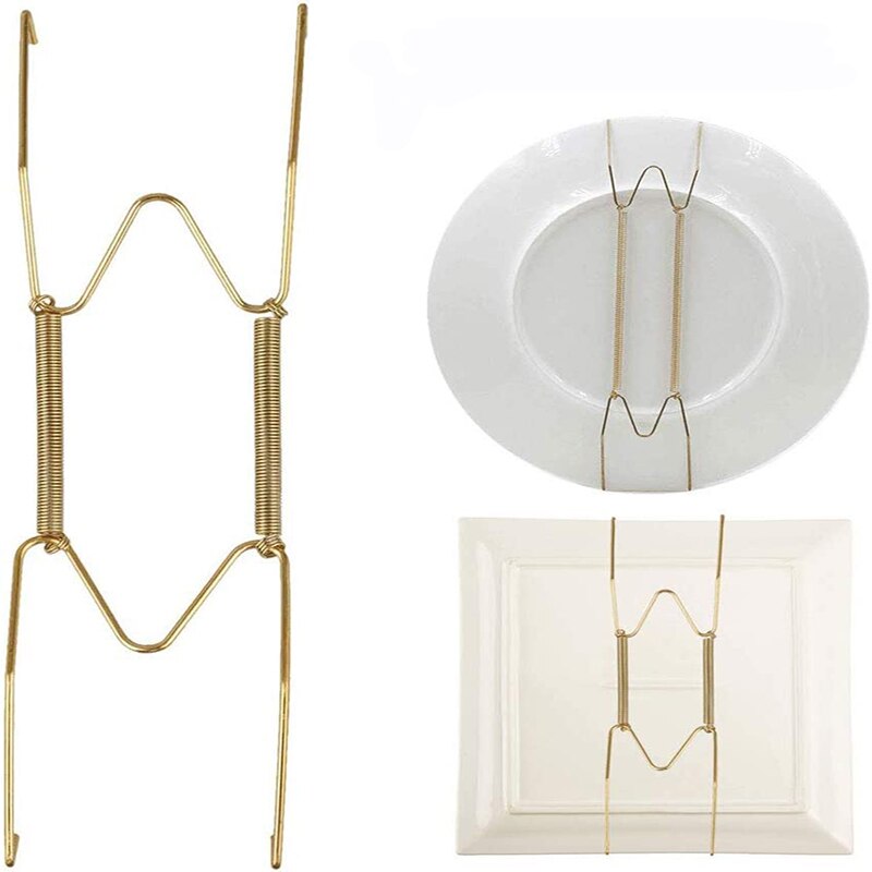 Gancho de resorte de disco colgante de hierro, gancho de placa de pared de cerámica, accesorios de decoración para colgar en la pared, gancho de Panel decorativo, 10 piezas