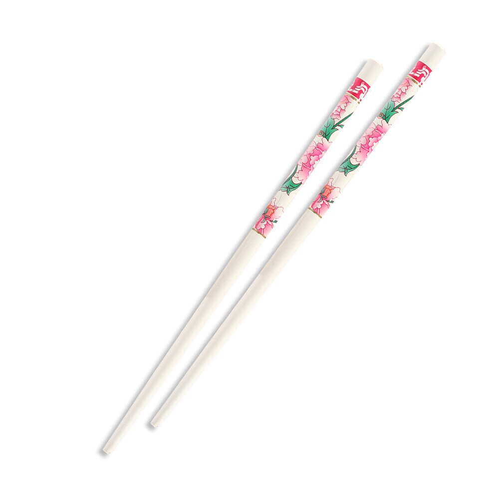 2 stks/set Handgemaakte Haar stok Vintage Schilderen haarspeld Kleurrijke Natuurlijke hout voor vrouwen Japanse haarspeld Hout Chinese haar stok: 10