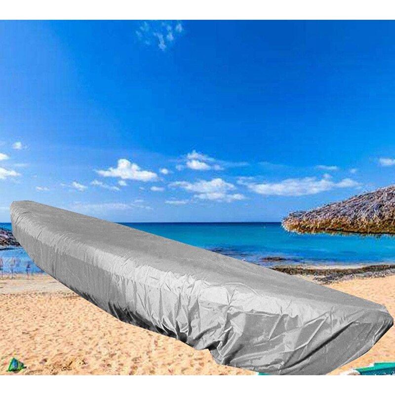 -Kayak Kano Opslag Cover Stofdicht Cockpit Cover Waterdicht Uv-bestendig Stof Boot Cover Voor 13.5-15Ft G Boten: Default Title