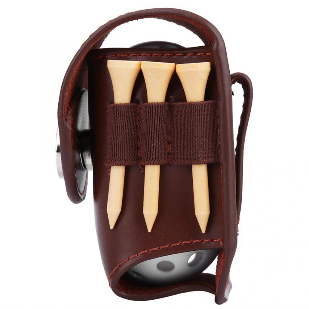 Golf Ball Pouch Mini Golf Ball Pocket Storage Container Golf Training Accessories