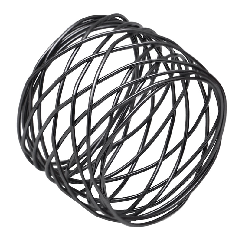 Decoraties Zwart Servetringen Set Van 6 Metalen Mesh Voor Bruiloften Diner Partijen Of Elke Dag Gebruik