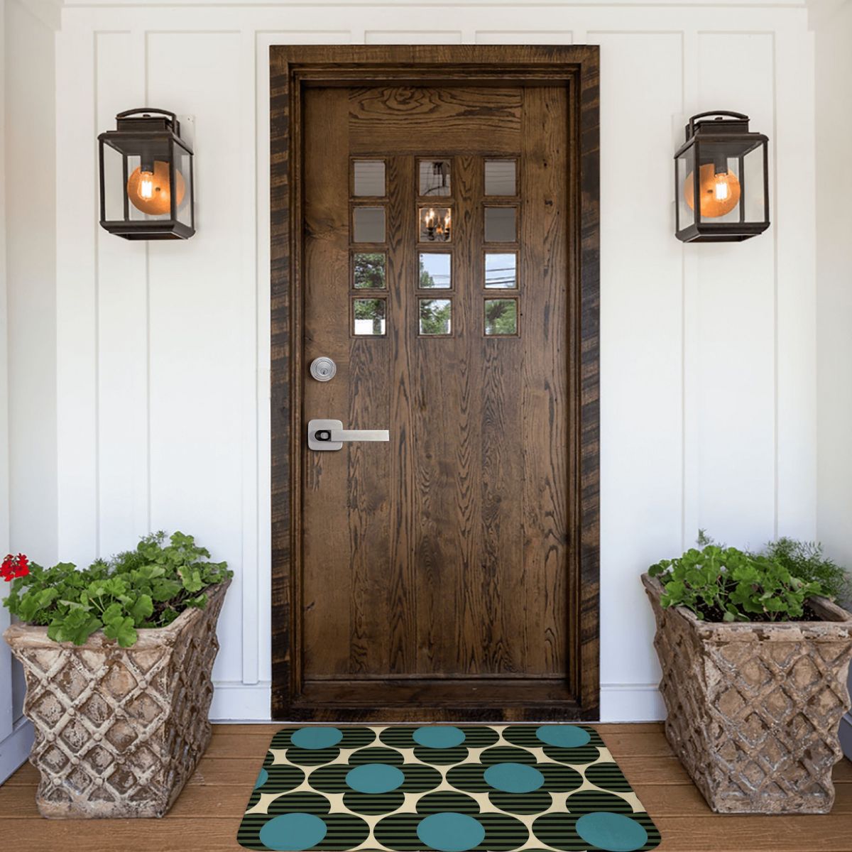 Orla Kiely Doormat Bathroom Rectangle Soft Kitchen Home Carpet Simplicity Flower Absorbent Floor Rug Door Mat Bath Mat