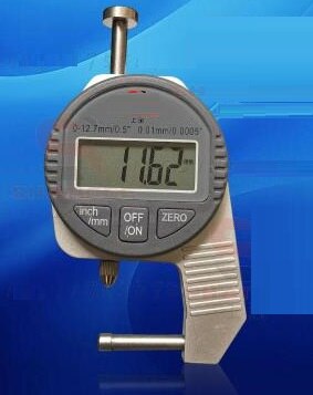 0-15MM pipe tube thickness caliper caliber gauge compass calibrator glass thickness meter dial tester measuring