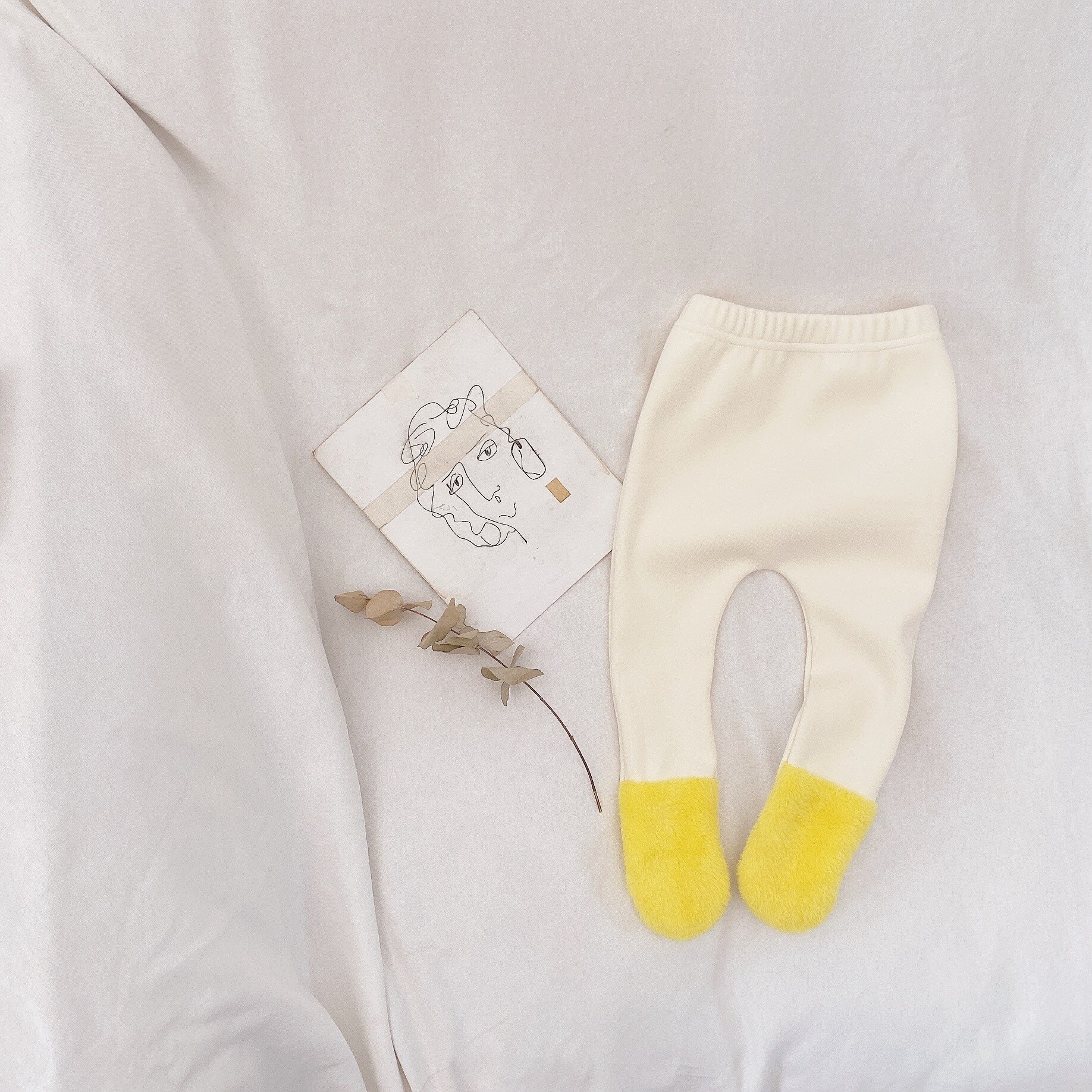 Bébé dessin animé vêtements bébé hiver polaire en peluche body garçons et filles combinaison bébé une-pièce petites filles vêtements: YCM259pants2 / 9M   73cm