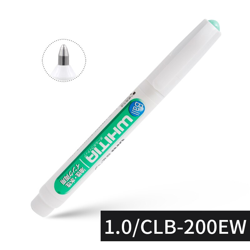 UNI Korrektur Stift 8 ml 1,0mm Flüssigkeit Rolling Ball Metall/Kunststoff Spitze Kapazität Große ungiftig Marker für Büro &amp; Schule Liefert: CLB-200EW
