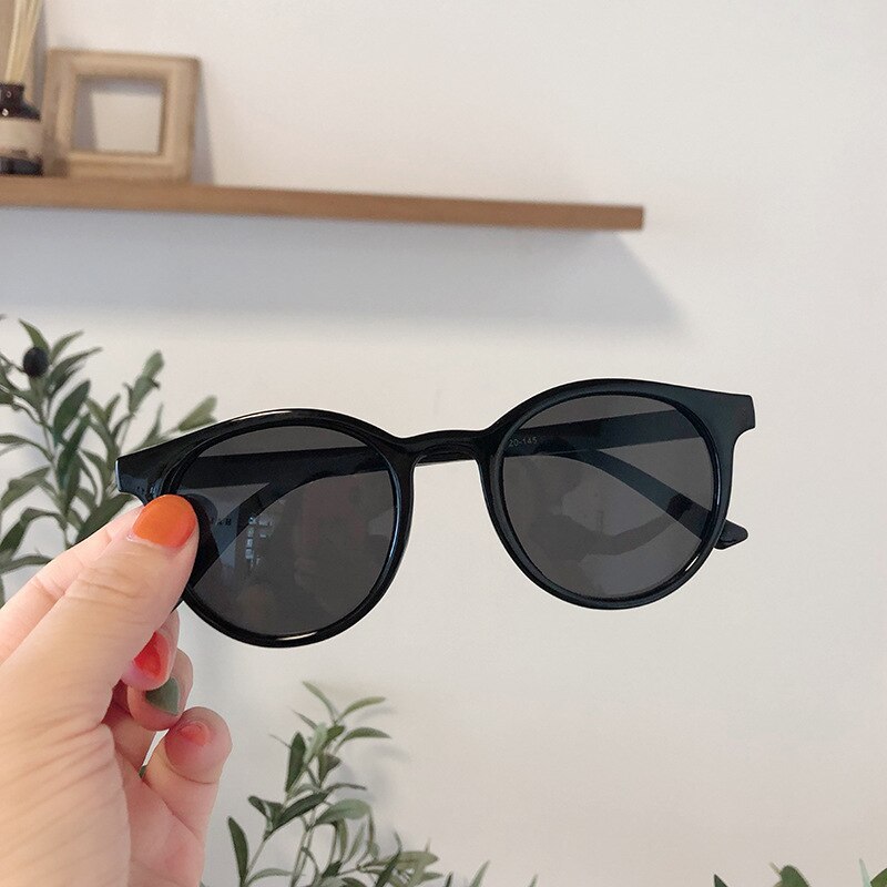 Damer solbriller kvinder mænd kører vintage runde solbriller polariserede klassisk retro kvindelig koreansk stil uv beskyttelse briller