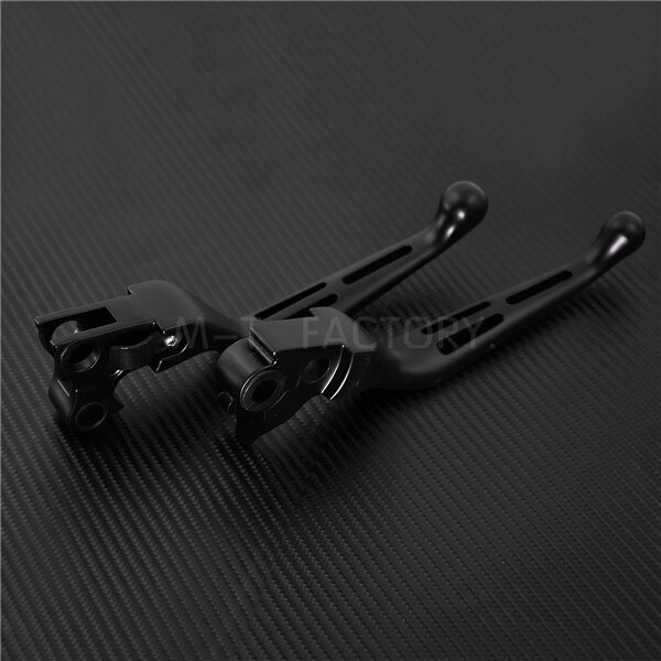 21.5" Genuine Leather Motorcycle Brake & Clutch Lever Covers – Purple & Black – Universal DC38