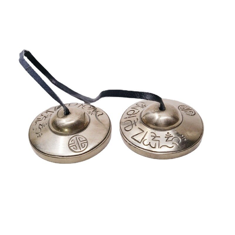 Tibetaanse Tingsha Meditatie Bell Zuiverende Yoga Bekkens Met Band Voor Yoga Gebed Zingen En Spirituele Mantra Rituelen: 6.5cm / bell