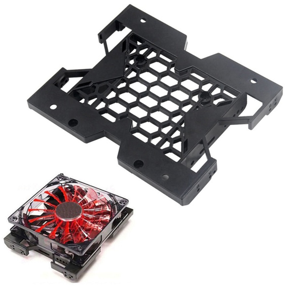 5.25 3.5 2.5 Hdd Adapter Bracket Hard Drive Tray Case Cooling Fan Ssd Montage