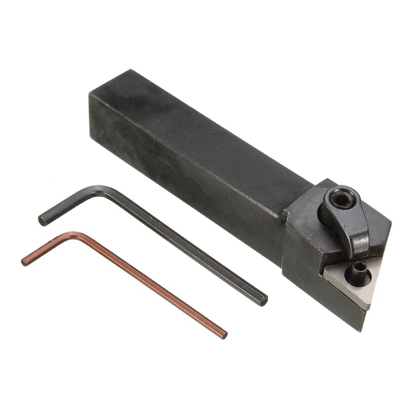 2 pçs mtjnl1616h16 mtjnr1616h16 torno torneamento ferramenta titular 16x100mm para kit de inserção tnmg 4 chave + 2 chato conjunto barra