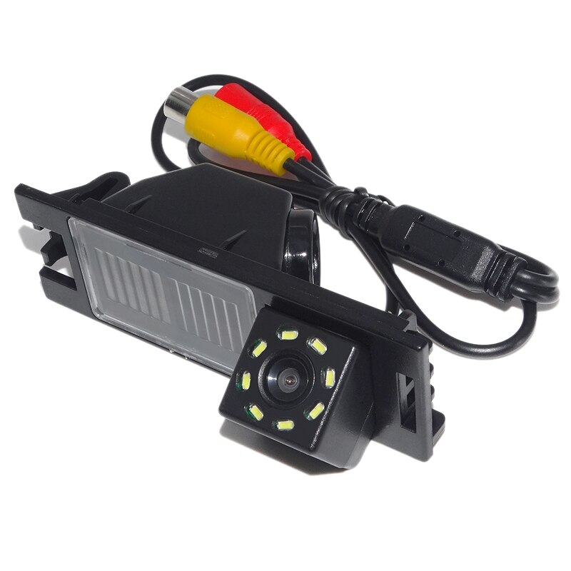 Auto achteruitrijcamera achteruit parkeren reserve 8 led waterdichte nachtzichtcamera voor hyundai tucson  ix35 2006