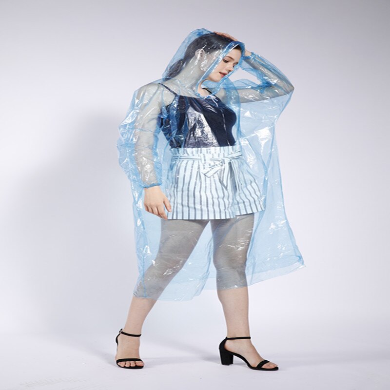 Wegwerp Regen Poncho Pack Voor Volwassen Regenjas In Bulk, Waterdicht Herbruikbare Pe Materiaal Voor Anti Fouling Barrière Beschermende Gown: F