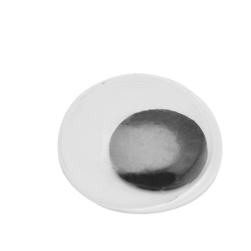 Paquete de 1 paquete (100 unidades) de 6-20mm, manualidades para Scrapbooking, con Wiggly, temblorosos ojos saltones, autoadhesivas, mixtas, novedad