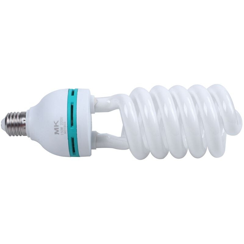 E27 220v 150w 5500k fotografia estúdio lâmpada luz de vídeo luz do dia lâmpada branca