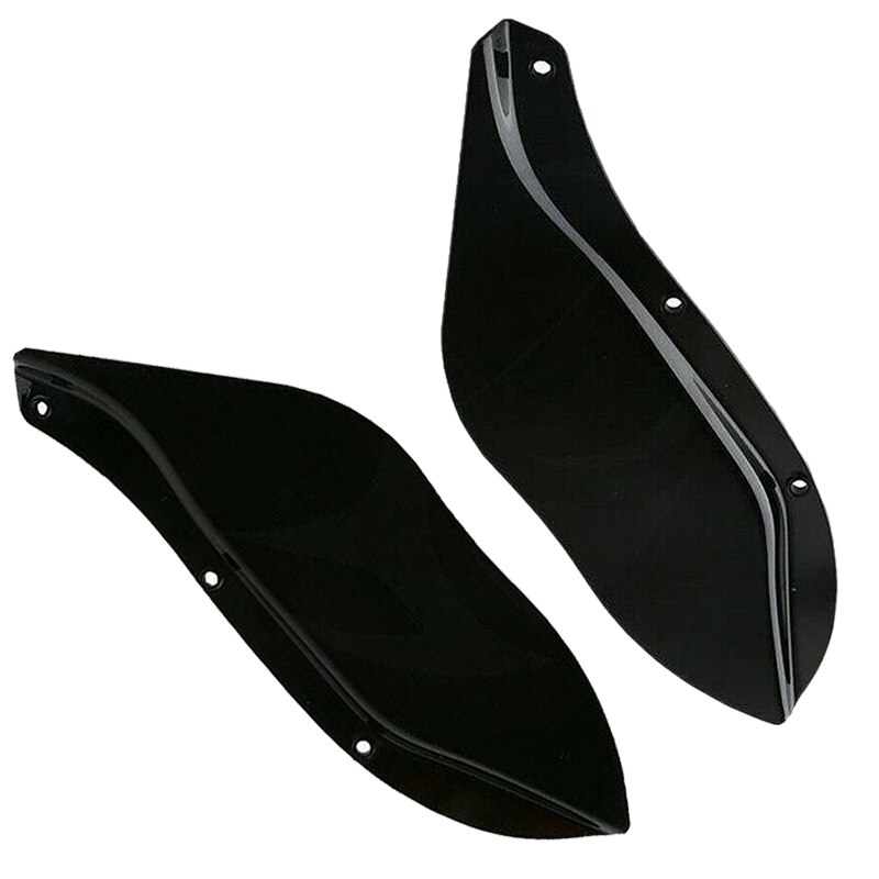 Parabrisas lateral ABS negro para Harley Touring FLHR FLHT FLHX 96-13