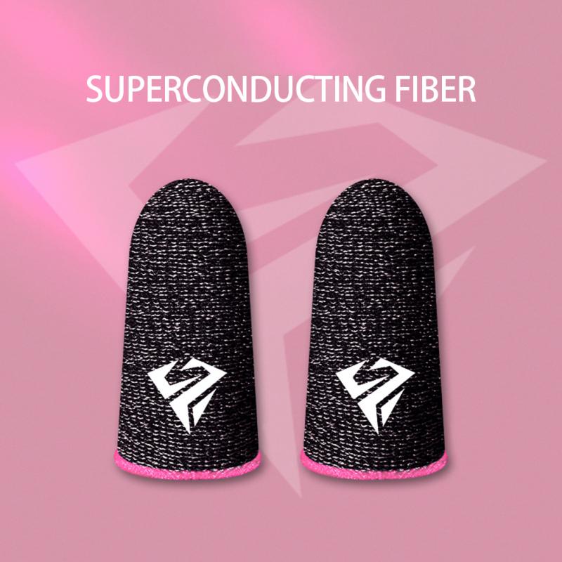 Guantes antideslizantes para Gaming, protectores de dedos transpirables para pantalla táctil, a prueba de sudor, 19 estilos: Transparente