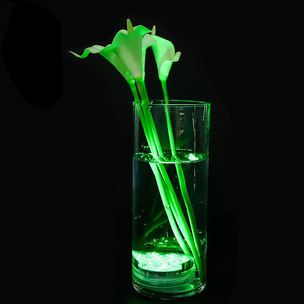 Onderwater led-lamp met 13 leds rgb, onderwatervislamp, op batterijen werkend, infrarood afstandsbediening, draadloze, meerkleurige badlampen