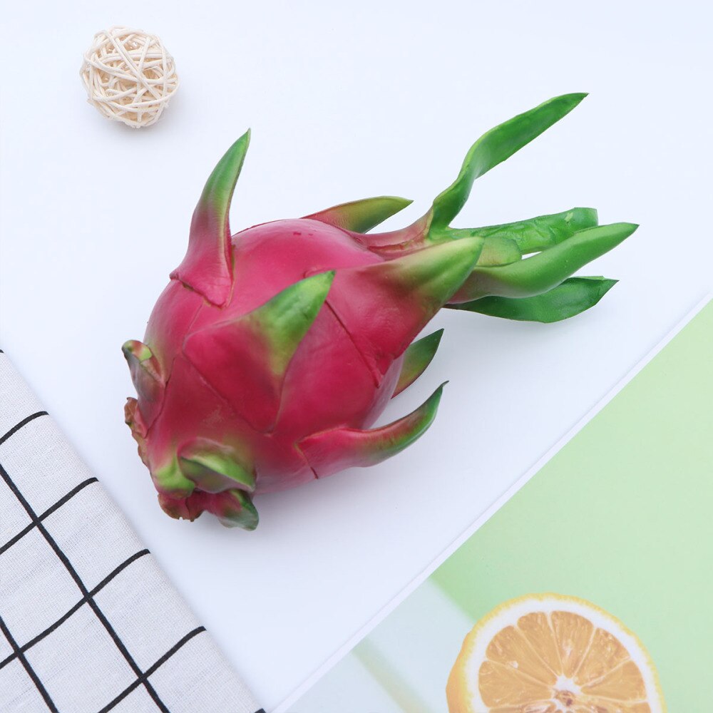 1Pc Dragon Fruit Model Reusable Simulation Fruit Model for Clothing Store