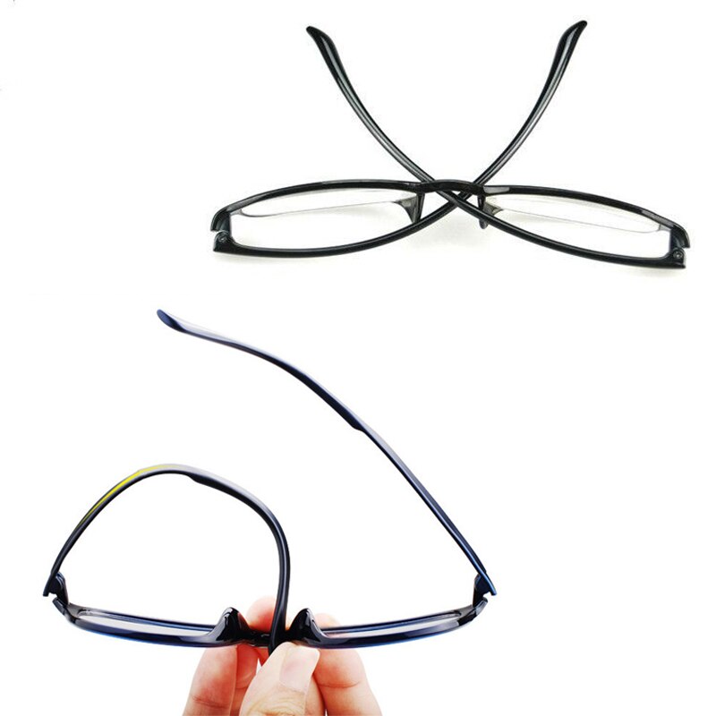 Ultralight Large Frame Anti Blue Light Glasses TR90 Resin Lens Plain Spectacles Computer Radiation Protection Eyeglasses