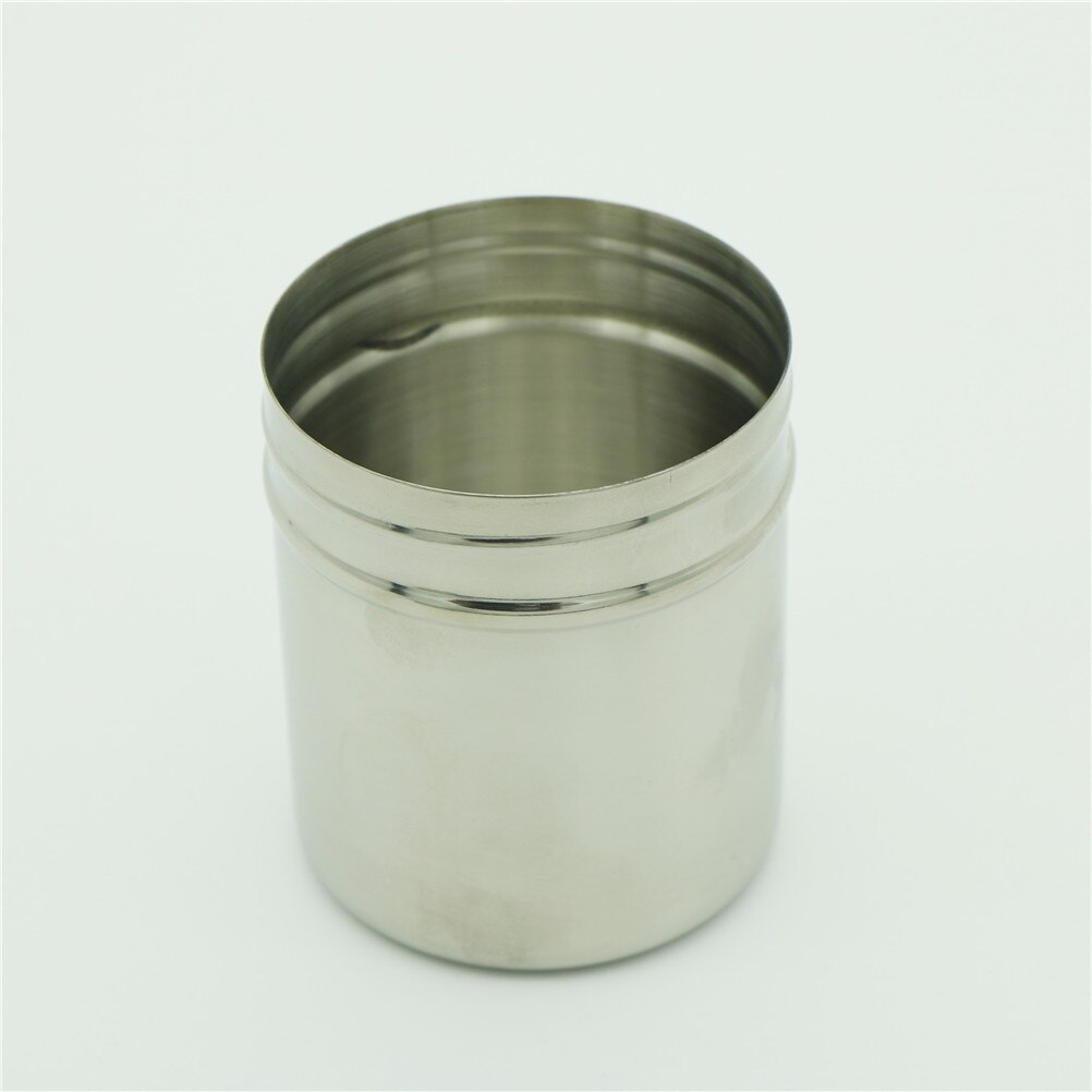 1Pc Silver Stainless Steel Flour Salt Sifter Icing Sugar Dredger Cocoa Chocolate Powder Shaker 3 Sizes