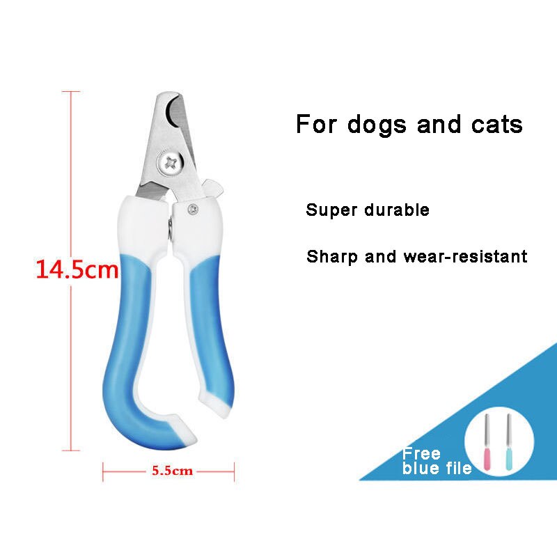 Pet Cat Dog Safety Nail Clipper With LED Lighting,Prevent Clipping The Nail Blood Vessels,Nail Grooming Cutter Trimmer: CB001-4