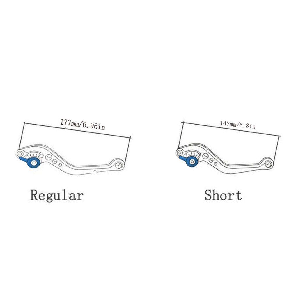 CNC Adjustable Motorcycle Brake Clutch Lever For KYMCO Super Dink 300 300I 125	Motorcycle Brake Handle