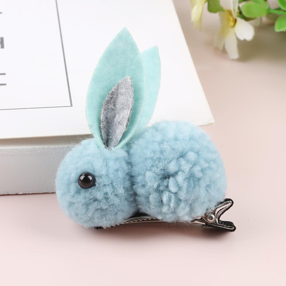 Soft OMG Letters Coral Fleece Wash Face Mix Color Bow Hair bands Clips For Women Girls Headbands Hair Styling Tool: 02 blue