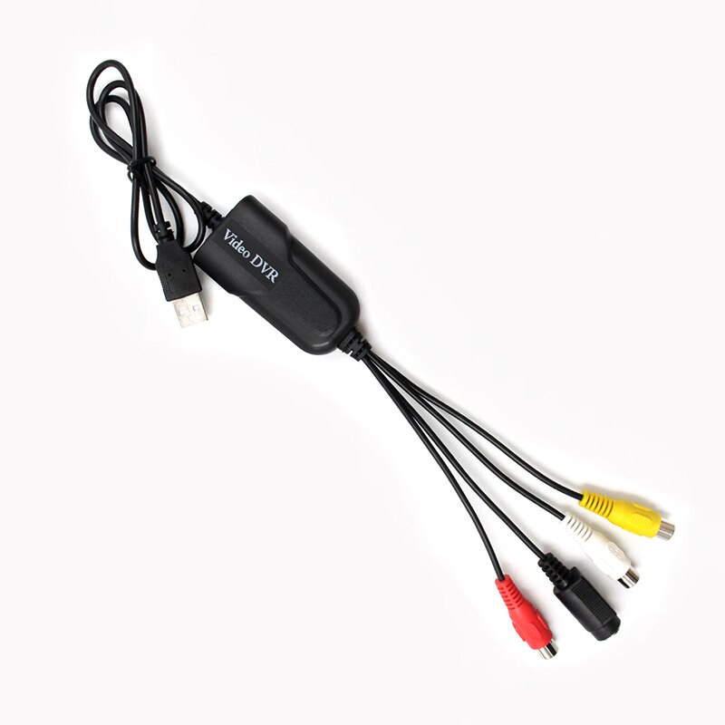 Adaptateur USB 2.0 pour vidéo, 4 canaux, DVR, TV DVD, VHS, pour windows 7/8/10/XP/Vista directe