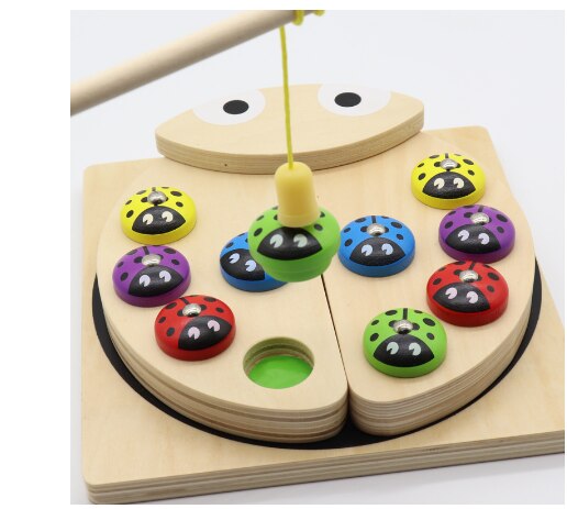 Baby Educatief Speelgoed Vis Houten Magnetische Vissen Speelgoed Set Fish Game Educatief Vissen Speelgoed Kind Verjaardag/Christmas