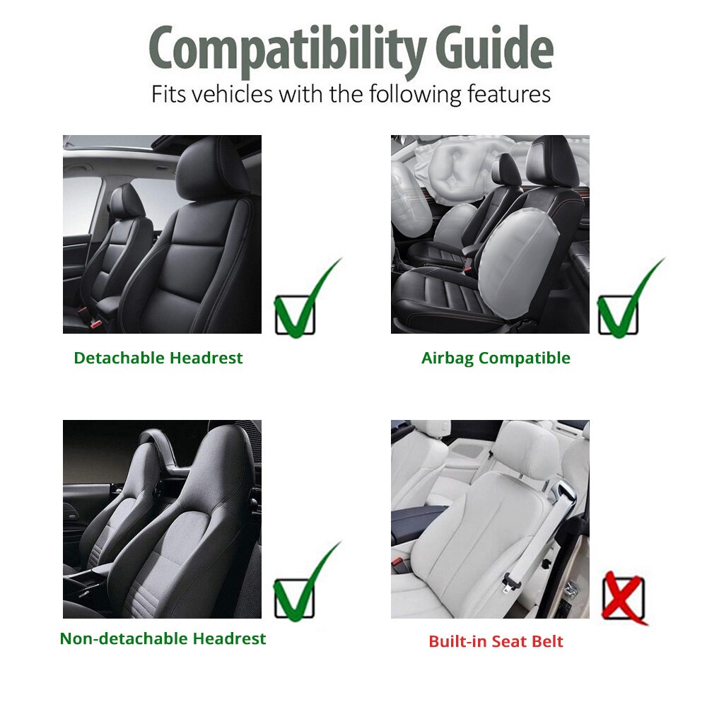 Seat Cover Ondersteunt Hoge Rug Emmer Autoyouth Auto Bekleding Universele Fits Meest Interieur Accessoires Seat Cover