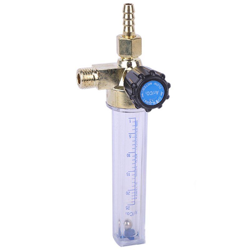 Barb argon virtausmittari 1/4pt 0.15 mpa kaasu  /co2 hitsaussäädin argon  co2 kaasun virtausmittari virtausnopeus kaasun suojaus hitsaustyökalu 7mm: Default Title