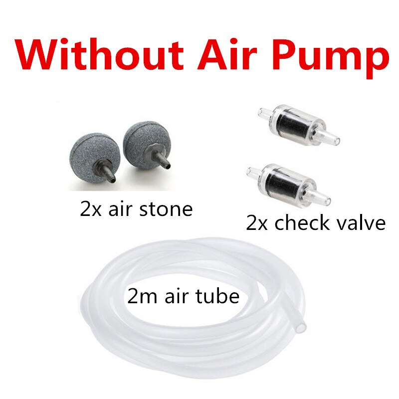 Powerful Silent Aquarium Mini Air Compressor Fish Tank Air Pump Adjustable Aquarium Oxygen Pump Aerator Air Bubble Maker Pump